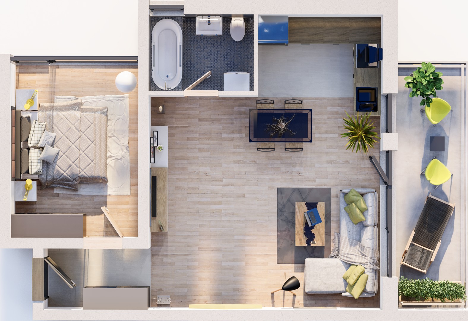 Bloc C2 | Apartamentul E2