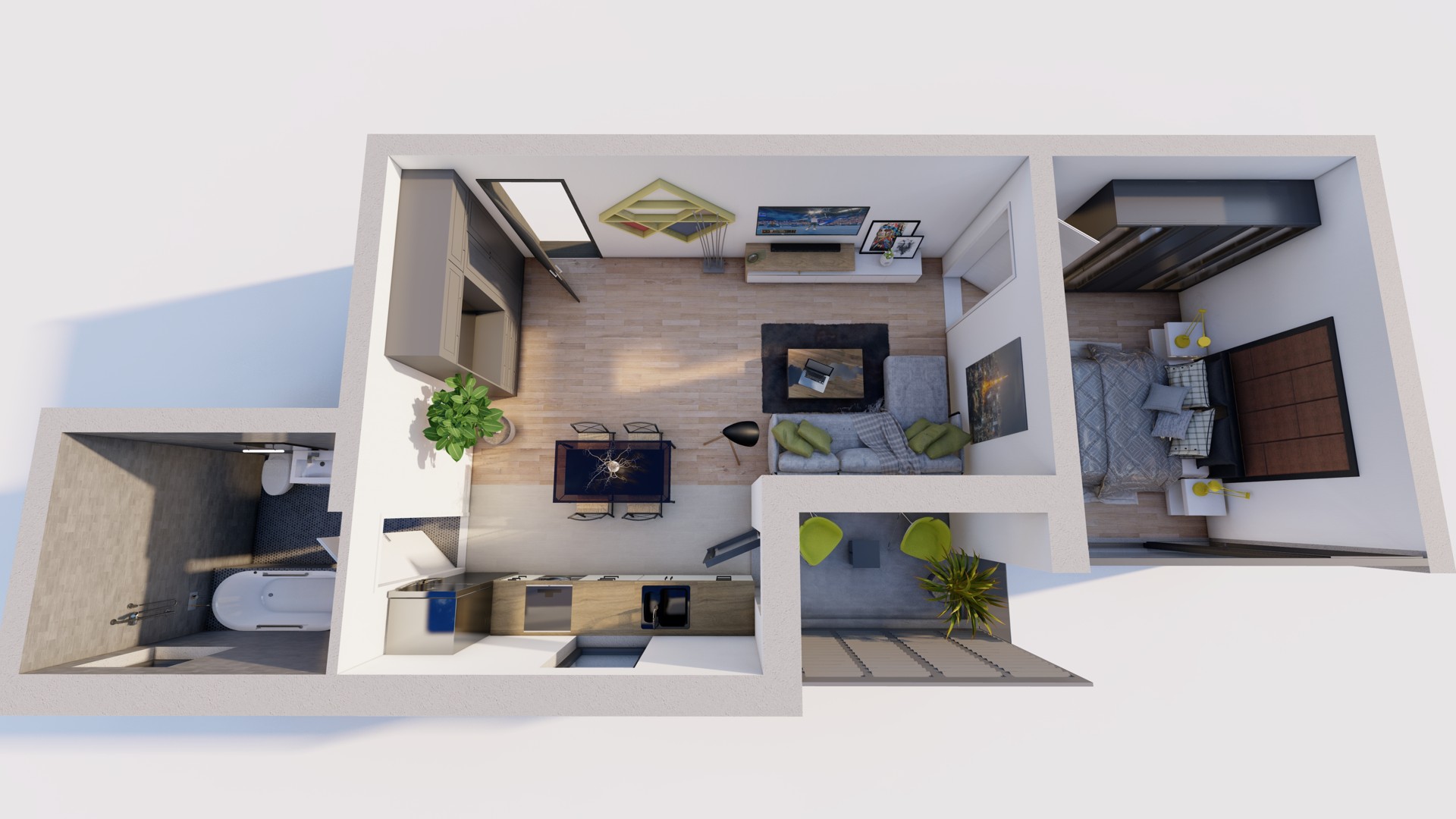 Bloc C2 | Apartamentul E4