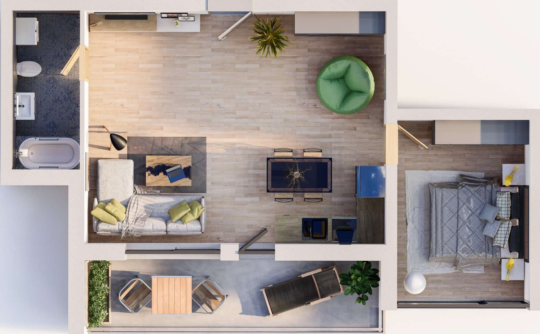 Bloc C2 | Apartamentul E9